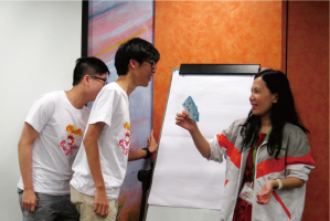 Y.E.S. staff provided an occupation game which Solar Ambassadors participated and enjoyed very much! If you want to know your own career interests and potential occupations, please don't hesitate to visit and talk to Y.E.S. staff at Langham Place in Mong Kok or Metroplaza in Kwai Fong.